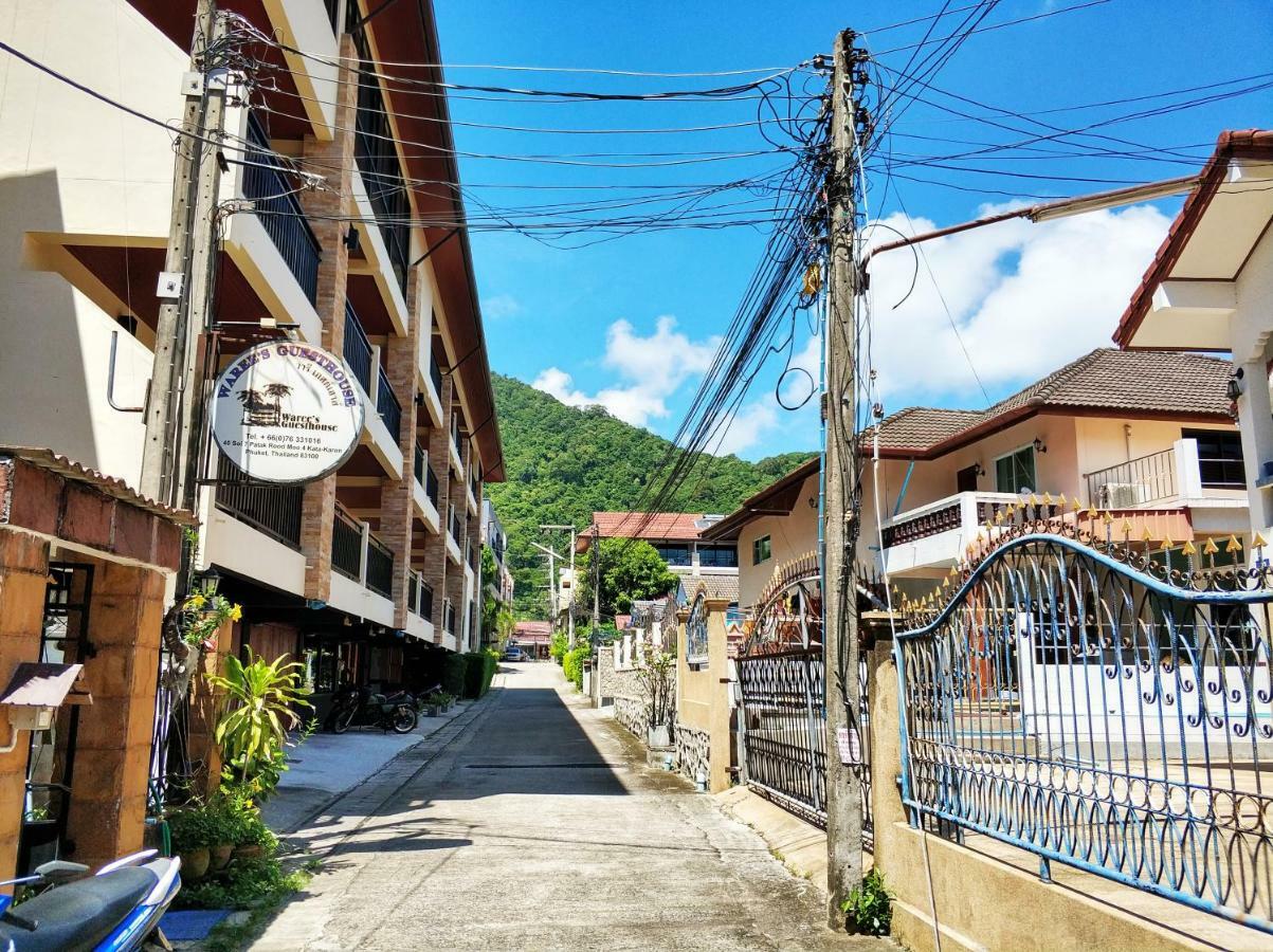 Waree'S Guesthouse Pantai Kata Bagian luar foto